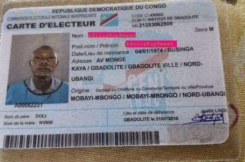 Article : RDC : La carte d’électeur, sésame des adolescents de Goma